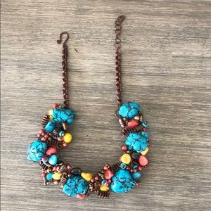 Amazing turquoise necklace !!